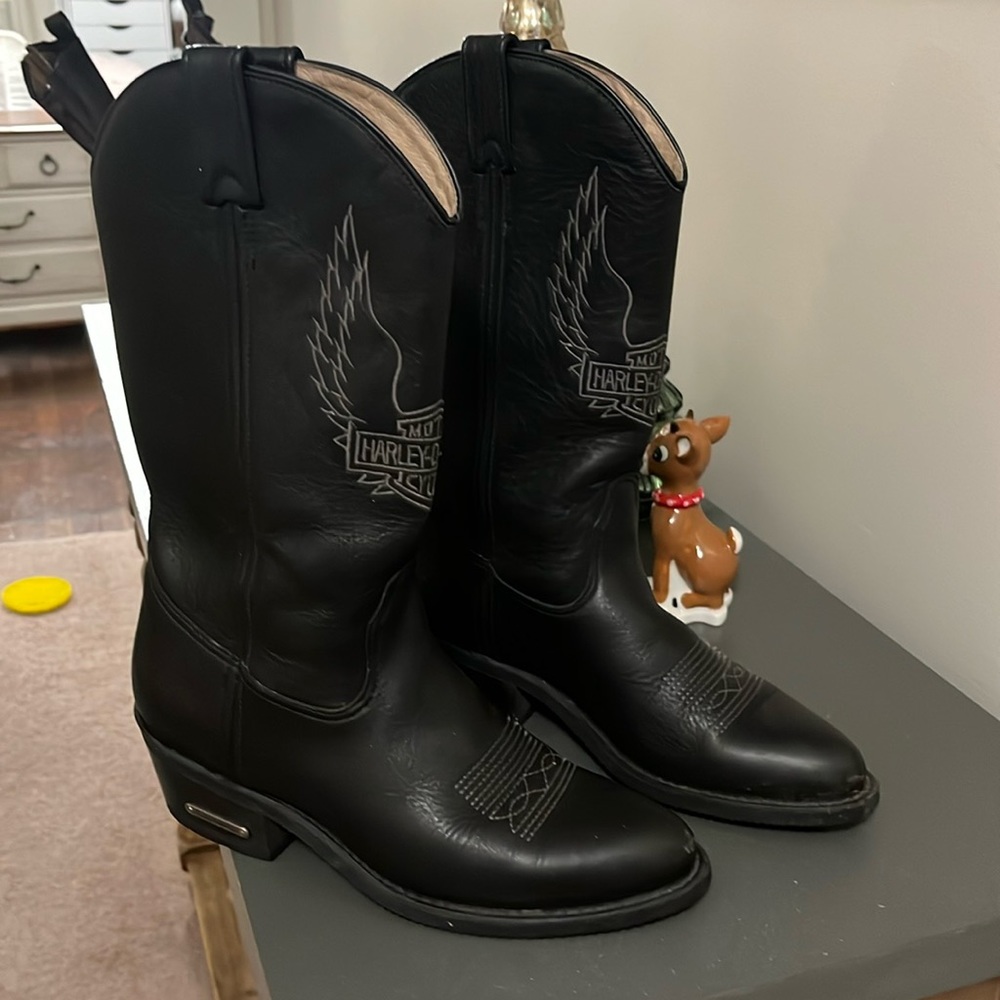 Harley Davidson leather boots